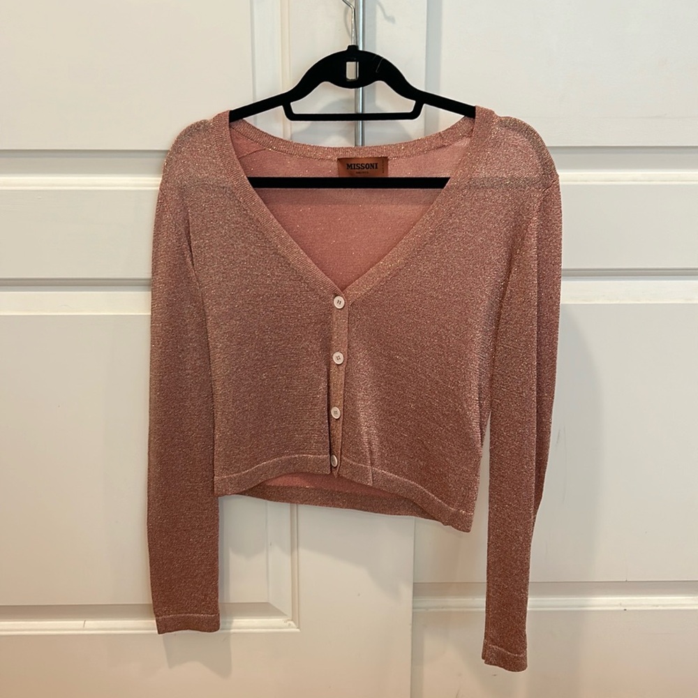 Pink Missoni Cardigan